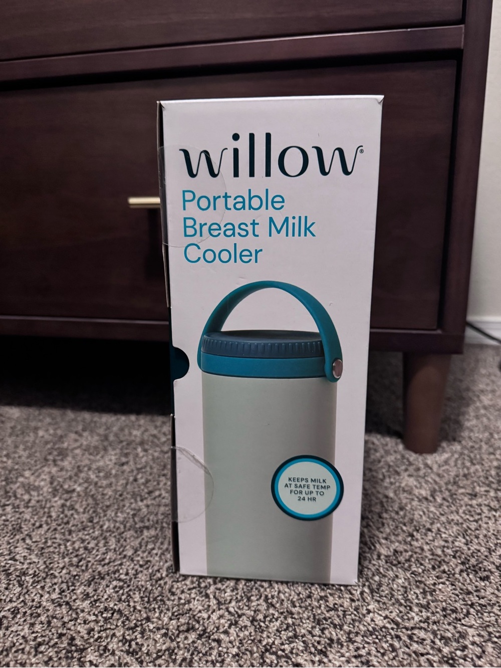 Willow portable breast milk cooler